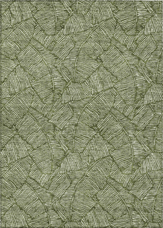 Piper Looms Chantille Floral ACN913 Olive Machine Washable Area Rug main image