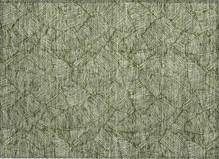 Piper Looms Chantille Floral ACN913 Olive Machine Washable Area Rug Scatter Main Image