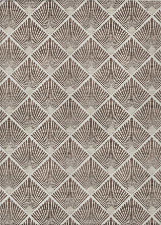 Piper Looms Chantille Diamonds ACN914 Brown Machine Washable Area Rug main image