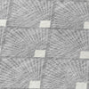 Piper Looms Chantille Diamonds ACN914 Gray Machine Washable Area Rug Swatch Image