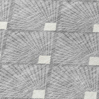 Piper Looms Chantille Diamonds ACN914 Gray Machine Washable Area Rug Swatch Image