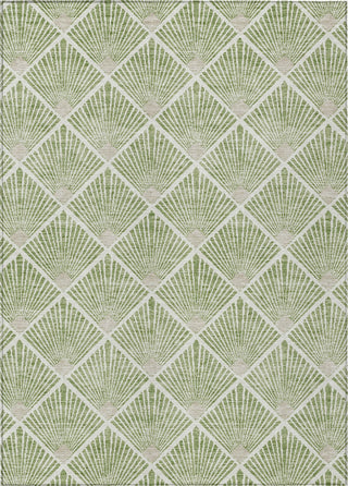 Piper Looms Chantille Diamonds ACN914 Green Machine Washable Area Rug main image