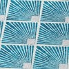 Piper Looms Chantille Diamonds ACN914 Teal Machine Washable Area Rug Swatch Image
