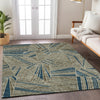 Piper Looms Chantille Geometric ACN915 Taupe Machine Washable Area Rug Lifestyle Image Feature