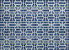 Piper Looms Chantille Geometric ACN916 Navy Machine Washable Area Rug Scatter Main Image