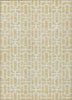 Piper Looms Chantille Geometric ACN916 Wheat Machine Washable Area Rug main image