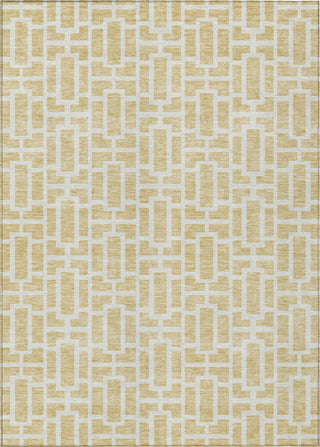 Piper Looms Chantille Geometric ACN916 Wheat Machine Washable Area Rug main image