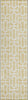 Piper Looms Chantille Geometric ACN916 Wheat Machine Washable Area Rug Runner Main Image