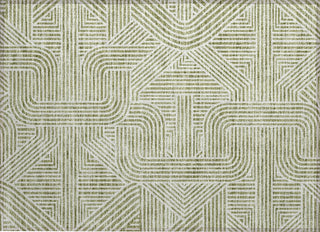 Piper Looms Chantille Lines ACN917 Aloe Machine Washable Area Rug Scatter Main Image