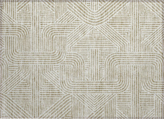 Piper Looms Chantille Lines ACN917 Beige Machine Washable Area Rug Scatter Main Image