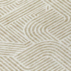 Piper Looms Chantille Lines ACN917 Beige Machine Washable Area Rug Swatch Image