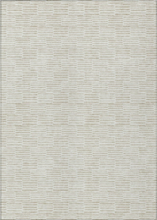 Piper Looms Chantille Lines ACN918 Ivory Machine Washable Area Rug main image