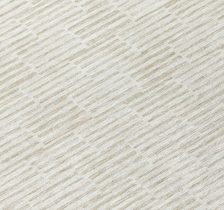 Piper Looms Chantille Lines ACN918 Ivory Machine Washable Area Rug Swatch Image