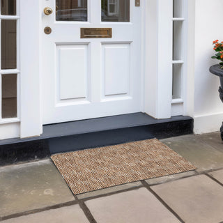 Piper Looms Chantille Lines ACN918 Paprika Machine Washable Area Rug Scatter Outdoor Lifestyle Image Feature