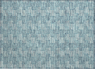 Piper Looms Chantille Lines ACN918 Teal Machine Washable Area Rug Scatter Main Image