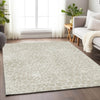 Piper Looms Chantille Geometric ACN919 Beige Machine Washable Area Rug Lifestyle Image Feature