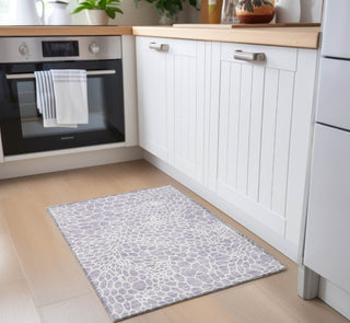 Piper Looms Chantille Geometric ACN919 Lilac Machine Washable Area Rug Scatter Lifestyle Image Feature