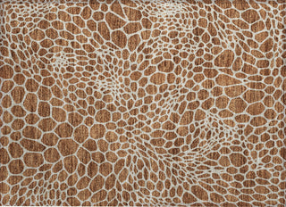 Piper Looms Chantille Geometric ACN919 Paprika Machine Washable Area Rug Scatter Main Image