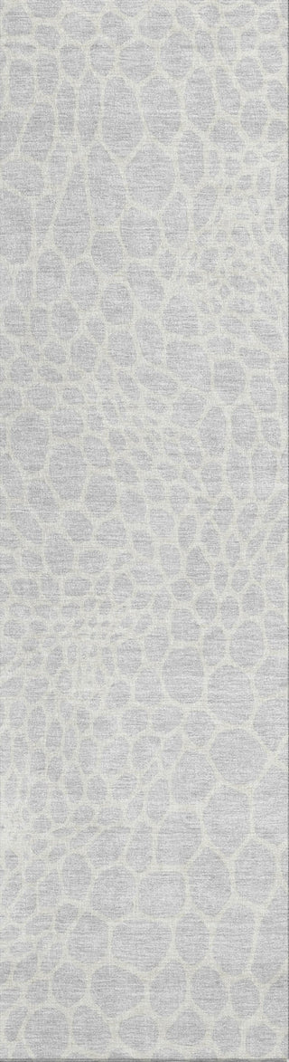 Piper Looms Chantille Geometric ACN919 Silver Machine Washable Area Rug Runner Main Image