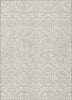Piper Looms Chantille Damask ACN920 Ivory Machine Washable Area Rug main image