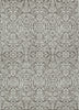 Piper Looms Chantille Damask ACN920 Taupe Machine Washable Area Rug main image