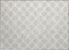 Piper Looms Chantille Circles ACN921 Ivory Machine Washable Area Rug Scatter Main Image