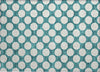 Piper Looms Chantille Circles ACN921 Teal Machine Washable Area Rug Scatter Main Image