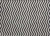 Piper Looms Chantille Chevron ACN922 Black Machine Washable Area Rug Scatter Main Image