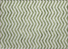 Piper Looms Chantille Chevron ACN922 Green Machine Washable Area Rug Scatter Main Image