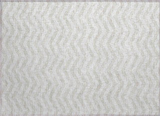 Piper Looms Chantille Chevron ACN922 Ivory Machine Washable Area Rug Scatter Main Image