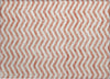 Piper Looms Chantille Chevron ACN922 Salmon Machine Washable Area Rug Scatter Main Image