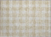 Piper Looms Chantille Plaid ACN923 Beige Machine Washable Area Rug Scatter Main Image