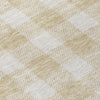 Piper Looms Chantille Plaid ACN923 Beige Machine Washable Area Rug Swatch Image