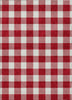 Piper Looms Chantille Plaid ACN923 Red Machine Washable Area Rug main image