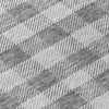 Piper Looms Chantille Plaid ACN924 Gray Machine Washable Area Rug Swatch Image