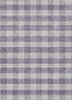 Piper Looms Chantille Plaid ACN924 Lavender Machine Washable Area Rug main image