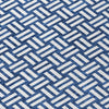 Piper Looms Chantille Squares ACN925 Navy Machine Washable Area Rug Swatch Image
