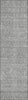 Piper Looms Chantille Geometric ACN926 Gray Machine Washable Area Rug Runner Main Image