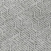 Piper Looms Chantille Geometric ACN926 Gray Machine Washable Area Rug Swatch Image