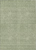 Piper Looms Chantille Geometric ACN926 Green Machine Washable Area Rug main image