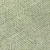 Piper Looms Chantille Geometric ACN926 Green Machine Washable Area Rug Swatch Image