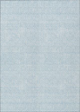 Piper Looms Chantille Geometric ACN926 Sky Machine Washable Area Rug main image