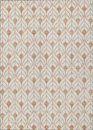 Piper Looms Chantille Geometric ACN927 Salmon Machine Washable Area Rug main image
