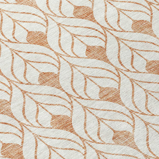 Piper Looms Chantille Geometric ACN927 Salmon Machine Washable Area Rug Swatch Image