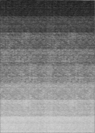 Piper Looms Chantille Ombre ACN928 Black Machine Washable Area Rug main image