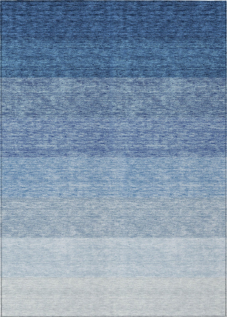 Piper Looms Chantille Ombre ACN928 Blue Machine Washable Area Rug main image