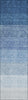 Piper Looms Chantille Ombre ACN928 Blue Machine Washable Area Rug Runner Main Image
