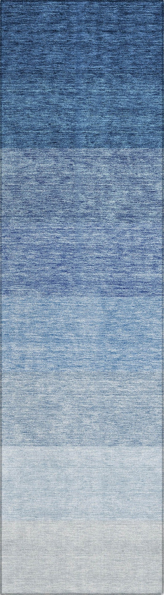 Piper Looms Chantille Ombre ACN928 Blue Machine Washable Area Rug Runner Main Image