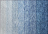 Piper Looms Chantille Ombre ACN928 Blue Machine Washable Area Rug Scatter Main Image