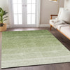 Piper Looms Chantille Ombre ACN928 Green Machine Washable Area Rug Lifestyle Image Feature